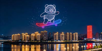 芸翼飞城市文旅灯光秀